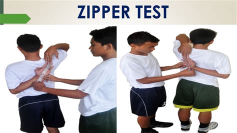 zipper test flexibility.